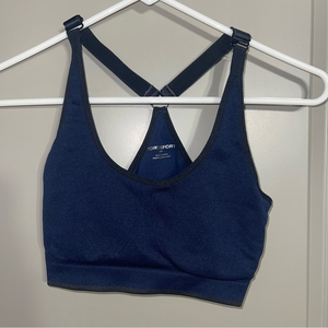 Tory Burch Tory Sport| Sports Bra Navy Size Small